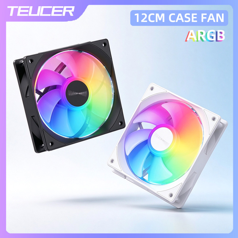 Case Fan Controller - TEUCER FB-12025 พัดลมระบายความร้อนสำหรับเคสคอมพิวเตอร์ ขนาด 12 ซม.