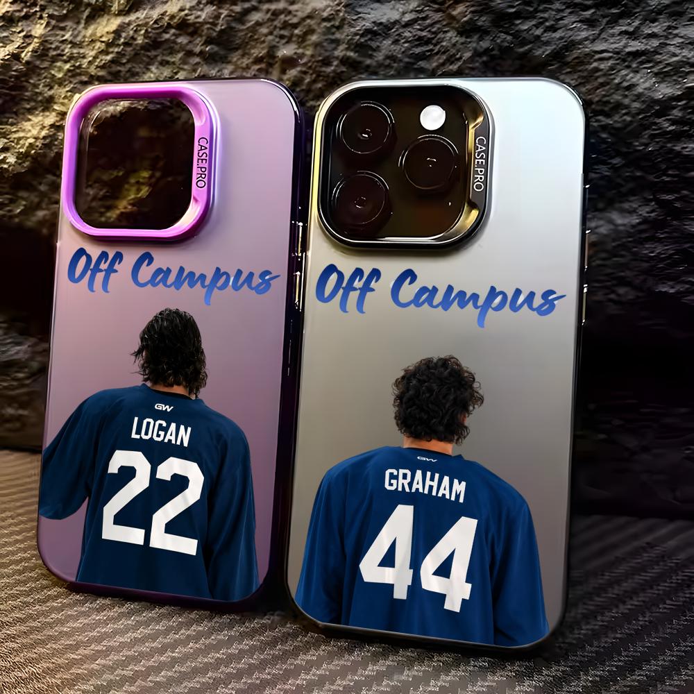 Matte Pc Case - เคสโทรศัพท์ลาย TV O-off Campus สำหรับ iPhone
