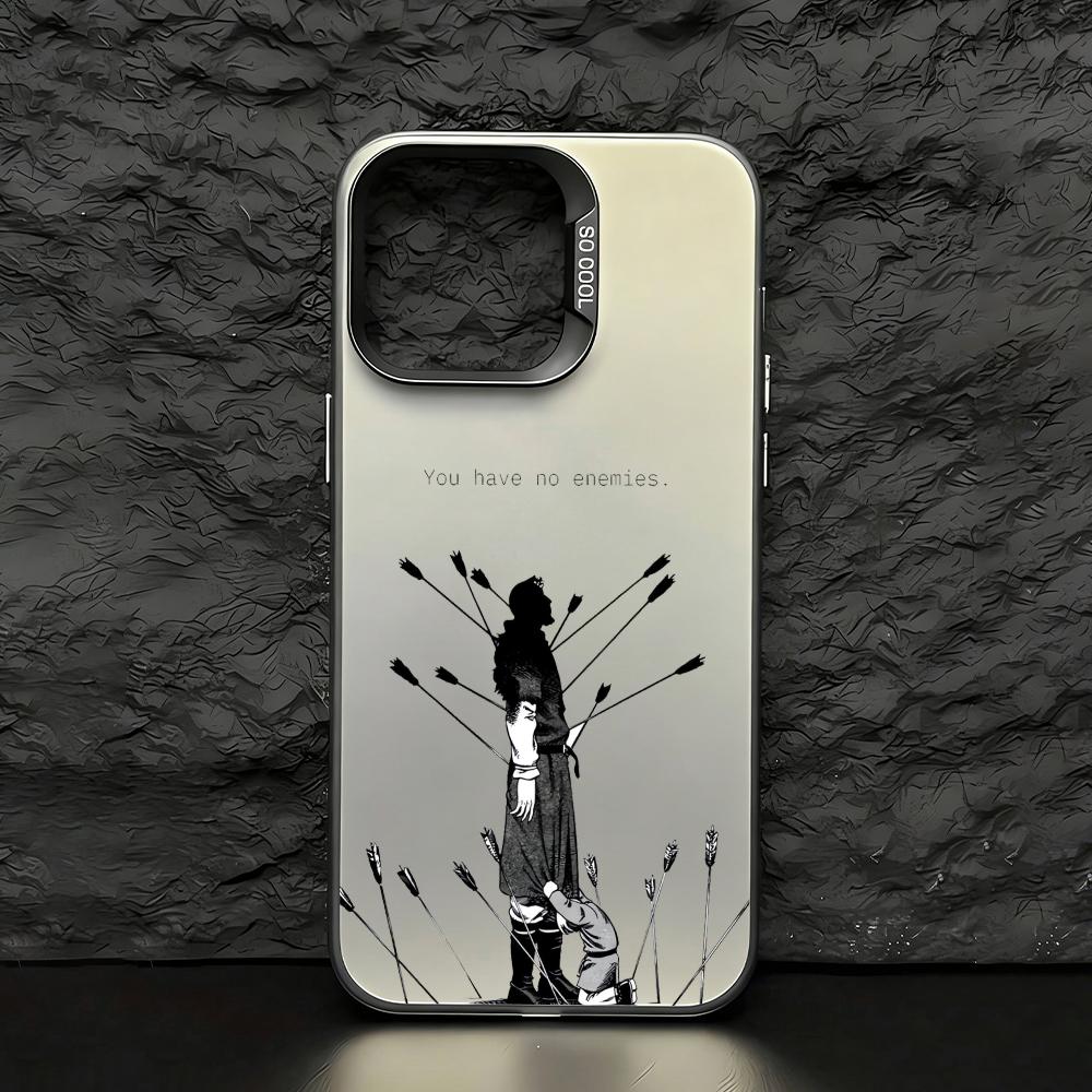 Matte Pc Case - เคสกันกระแทกสำหรับ iPhone 17 16 15 14