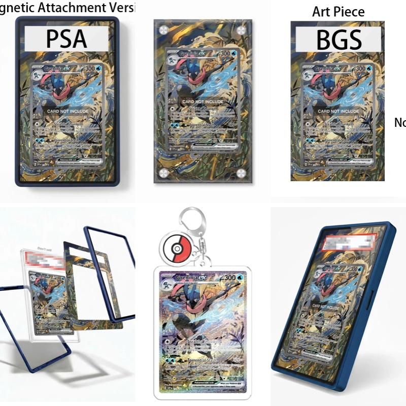 Case Fans - ของสะสมงานศิลปะสำหรับโปเกมอน สการ์เล็ต & ไวโอเล็ต กรีนินจา เอ็กซ์