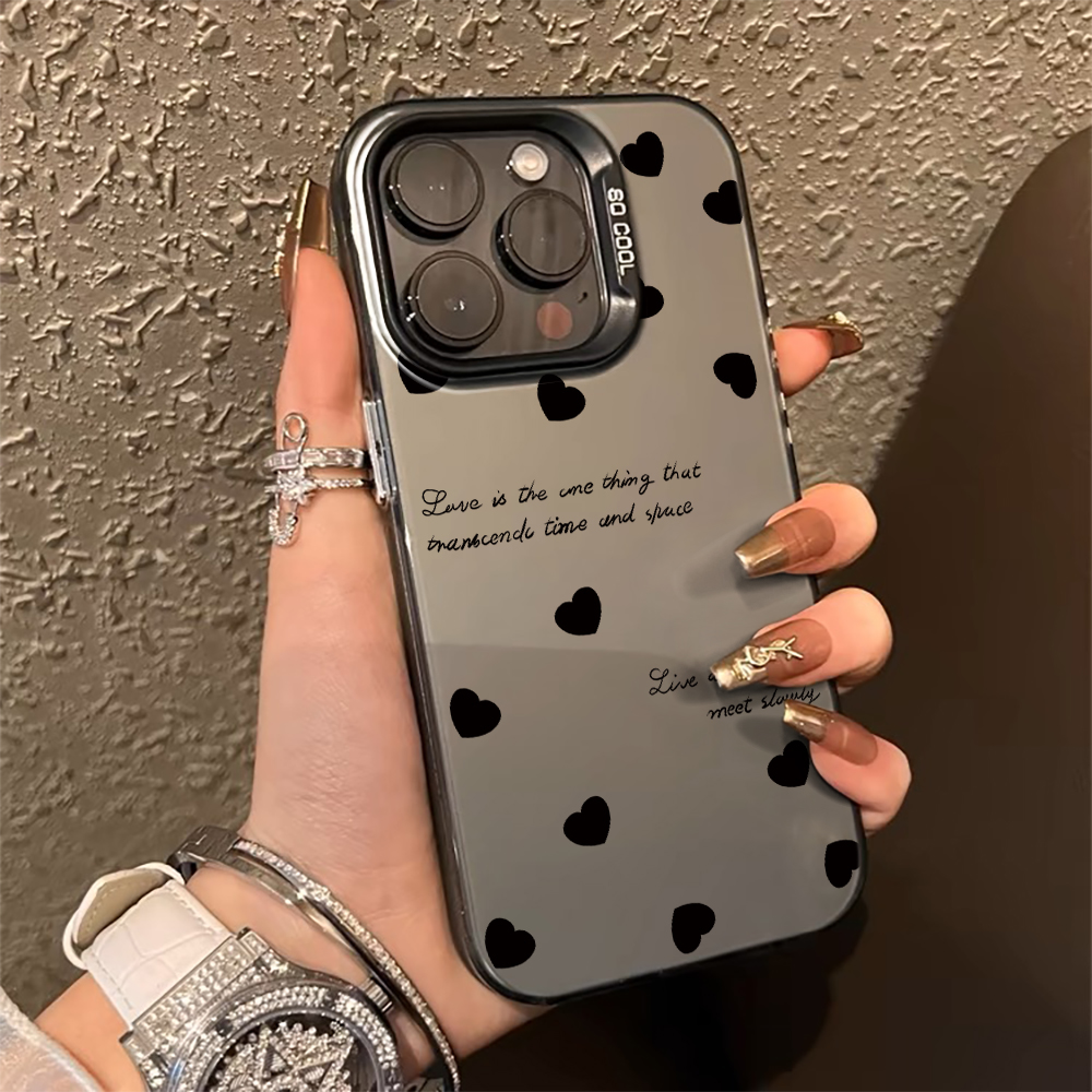 Matte Pc Case - แฟชั่นน่ารักเคสโทรศัพท์รูปหัวใจสำหรับเสี่ยวมี่ เรดมี่ 13 14 15 13C