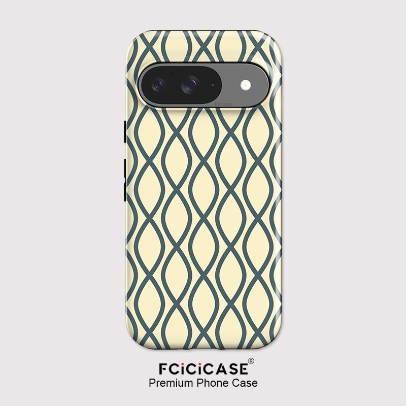 Matte Pc Case - เคสโทรศัพท์ลายทางแฟชั่น Fcicicase สำหรับ Google Pixel 9
