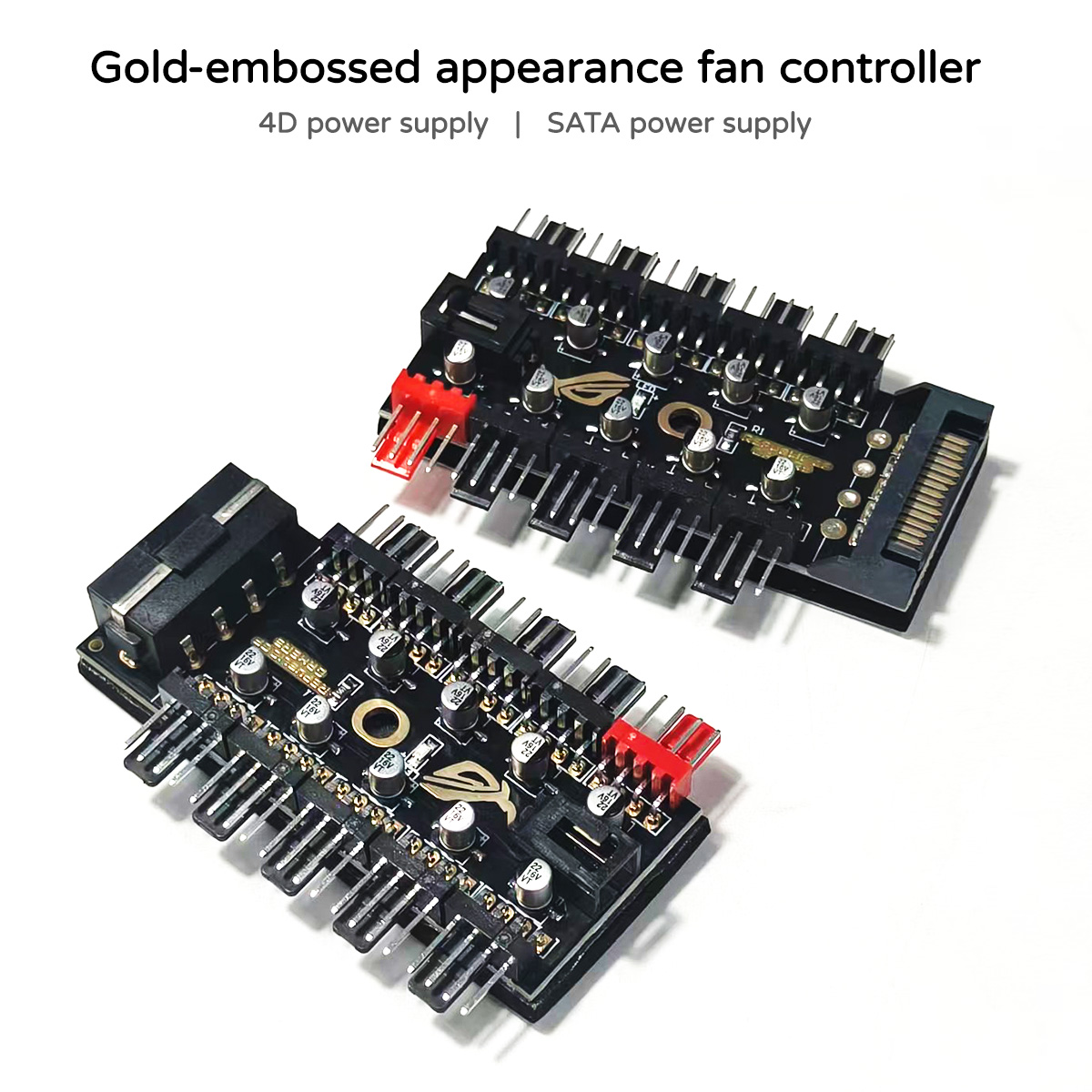 Case Fan Controller - ฮับควบคุมพัดลม PWM 12V 4 พิน 10