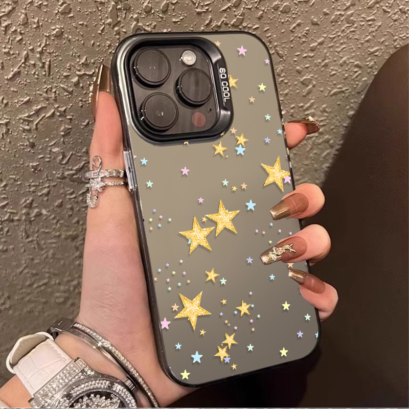 Matte Pc Case - เคสแข็งลายดาวสีสันสดใส Xiaomi Redmi Note 14 13