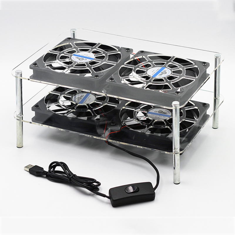 USB Cooling Rackพร้อมพัดลมสำหร - Case Fan Controller บทวิจารณ์และราคา