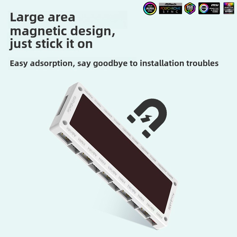 COOLMOON เมนบอร์ด 5V 3Pin PWM  - Case Fan Controller บทวิจารณ์และราคา